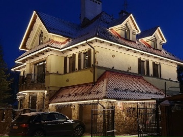 Архитектурная подсветка резиденции